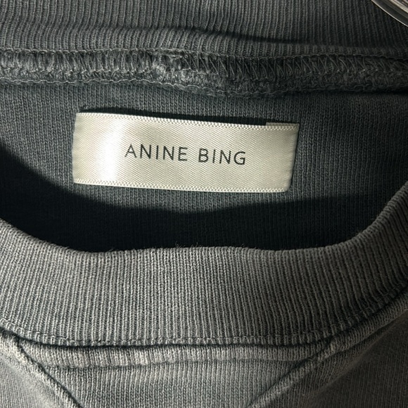 Anine Bing Oversized Graphic Sweatshirt Women’s size small - Picture 3 of 4
